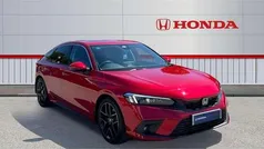 Red Used 2023 Honda Civic Advance Hatchback | £29,495 (Fair price)