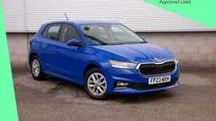 Energy blue Used 2023 Skoda Fabia Comfort Hatchback | £14,990 (Fair price)