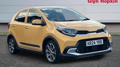 Used Kia Picanto X-Line 67 HP (49 kW) 2024 Yellow Hatchback