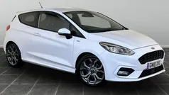 White Used 2018 Ford Fiesta ST-Line Hatchback | £5,195 (Expensive)
