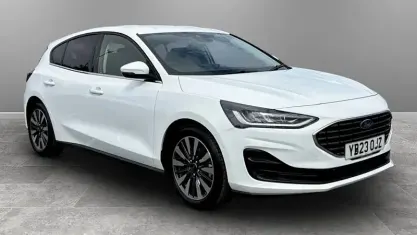 Used Ford Focus Titanium X 125 HP (91 kW) 2023 White Hatchback