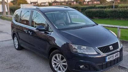 Blue Used 2015 Seat Alhambra SE MPV | £7,995 (Fair price)