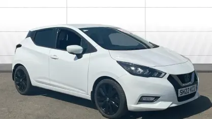 Used Nissan Micra Tekna 92 HP (67 kW) 2022 White Hatchback
