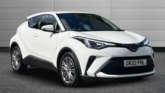 Pure white Used 2022 Toyota C-HR SUV | £20,850 (Fair price)