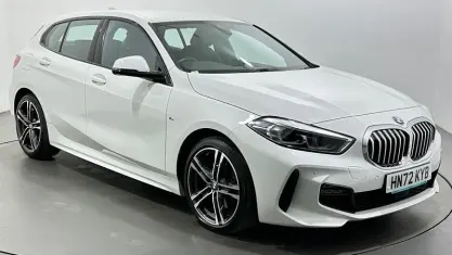 Used BMW 118 M Sport 136 HP (100 kW) 2022 White Hatchback