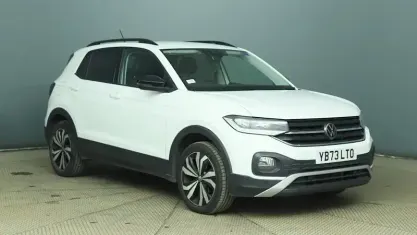 Used VW T-Cross Black Edition 115 HP (84 kW) 2024 White SUV