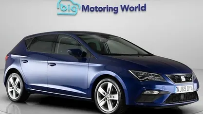 Used Seat Leon FR 150 HP (110 kW) 2019 Blue Hatchback