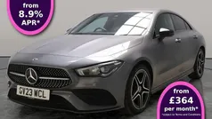 Grey Used 2023 Mercedes CLA180 AMG Line Premium Sedan | £26,193 (Fair price)
