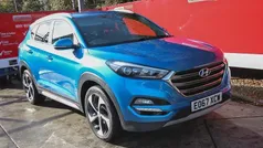Blue Used 2017 Hyundai Tucson Premium SUV | £9,895 (Fair price)