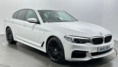 Used BMW 520 M Sport 184 HP (135 kW) 2019 White Sedan