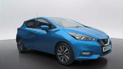 Used Nissan Micra S 101 HP (74 kW) 2019 Blue Hatchback
