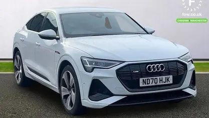 Used 2022 Audi e-tron Sportback S-Line SUV | £22,799 (Fair price)