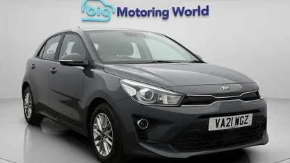 Used Kia Rio 101 HP (74 kW) 2021 Grey Hatchback