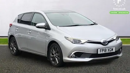 Used Toyota Auris Hybrid 136 HP (100 kW) 2018 Silver Hatchback