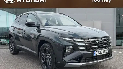 New Hyundai Tucson Blackline 239 HP (175 kW) 2026 Green SUV