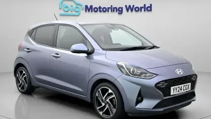 Usado Hyundai i10 Premium 84 HP (61 kW) 2023 Azul Citadino