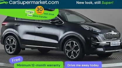 Używany Kia Sportage GT-Line 177 KM (130 kW) 2020 Czarny SUV