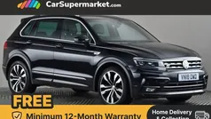 Black Used 2018 VW Tiguan R-line SUV | £15,497 (Fair price)