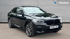 Black Used 2019 BMW X4 M Sport SUV | £25,541 (Fair price)