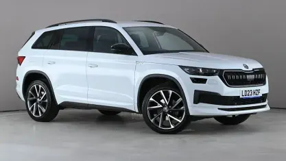 Usata Skoda Kodiaq SportLine 150 CV (110 kW) 2023 Bianco SUV