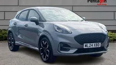 Solar silver premium paint Used 2024 Ford Puma ST-Line X SUV | £22,495 (Fair price)