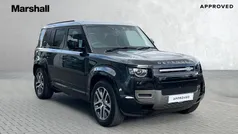 Metallic santorini black Used 2023 Land Rover Defender SE Dynamic SUV | £60,738 (Fair price)