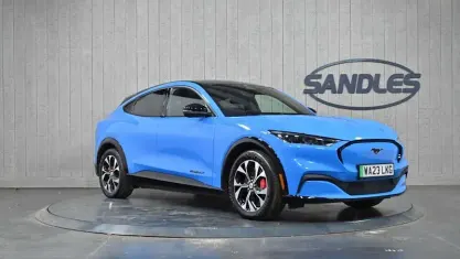 Used Ford Mustang Mach-E Extended Range 216 kW (294 HP) 2023 Blue SUV