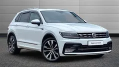 White Used 2017 VW Tiguan R-line SUV | £19,550 (Fair price)