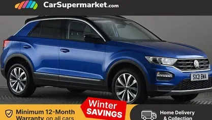 Blue Used 2021 VW T-Roc Design SUV | £15,197 (Fair price)