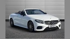 White Used 2021 Mercedes E300 AMG line Cabriolet | £35,986 (Good price)