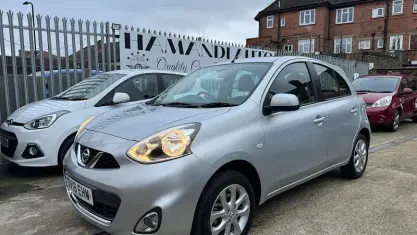 Used Nissan Micra Acenta 80 HP (58 kW) 2016 Silver Hatchback