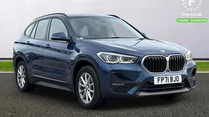 Used BMW X1 Comfort Edition 150 HP (110 kW) 2021 Blue SUV