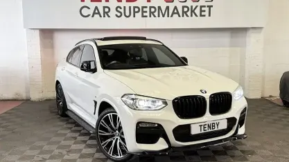 Used BMW X4 M Sport 190 HP (139 kW) 2019 White SUV