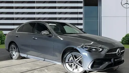Grey Used 2024 Mercedes C300e AMG Line Premium Plus Sedan | £32,480 (Good price)