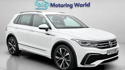 Used VW Tiguan R-line 150 HP (110 kW) 2023 White SUV