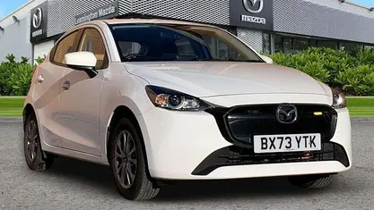 White Used 2023 Mazda 2 Center-Line Hatchback | £12,490 (Fair price)