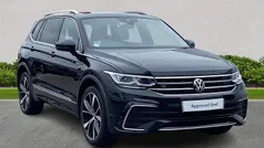 Black Used 2024 VW Tiguan Allspace R-line SUV | £36,999 (Fair price)
