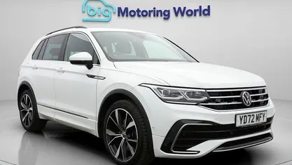 Used VW Tiguan R-line 190 HP (139 kW) 2022 White SUV