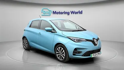 Used Renault Zoe GT-Line 100 kW (136 HP) 2021 Blue Hatchback