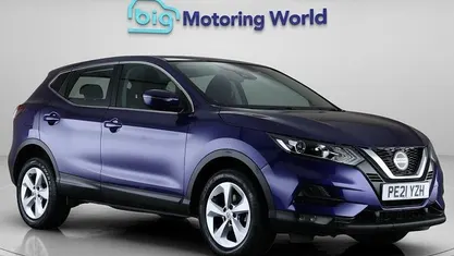 Begagnad Nissan Qashqai Acenta Premium 158 HK (116 kW) 2021 Blå SUV