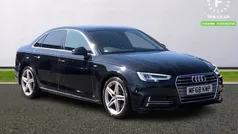 Black Used 2018 Audi A4 S-Line Sedan | £13,399 (Fair price)