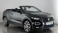 Black Used 2021 VW T-Roc Cabriolet R-line Cabriolet | £19,350 (Fair price)