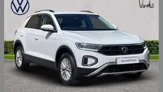White Used 2022 VW T-Roc Life SUV | £22,995 (Fair price)