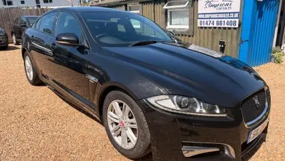 Used Jaguar XF R-Sport 163 HP (119 kW) 2014 Black Sedan