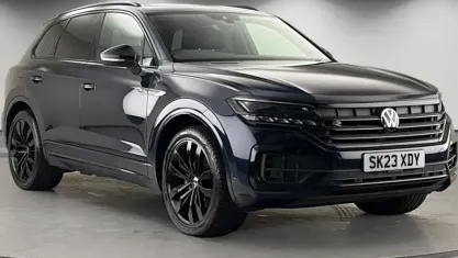 Used VW Touareg Black Edition 286 HP (210 kW) 2022 Meloe blue crystal effect/meloe blue crystal effec SUV