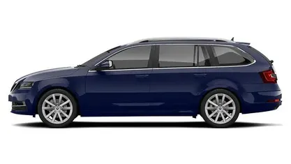 Used Skoda Octavia SE L 110 HP (80 kW) 2016 Blue Hatchback