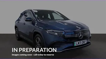 Used 2021 Mercedes EQA250 AMG line SUV | £18,920 (Good price)