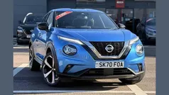 Vivid blue Used 2020 Nissan Juke Tekna SUV | £14,499 (Fair price)