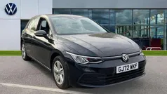 Deep black pearlescent Used 2022 VW Golf VIII Life Hatchback | £17,078 (Good price)