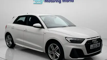 Used Audi A1 Sportback S-Line 95 HP (69 kW) 2023 White Hatchback